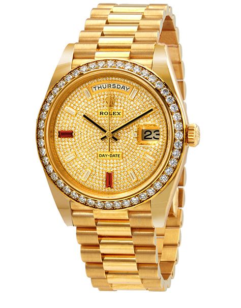 replica diamond presidential rolex|rolex day date look alike.